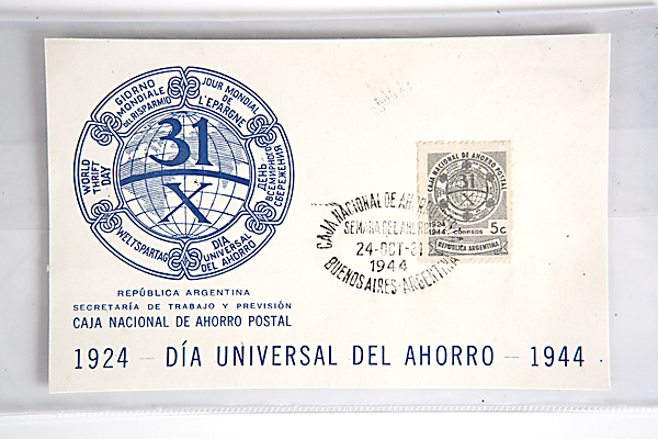 Dia Universal Del Ahorro Republica Argentina