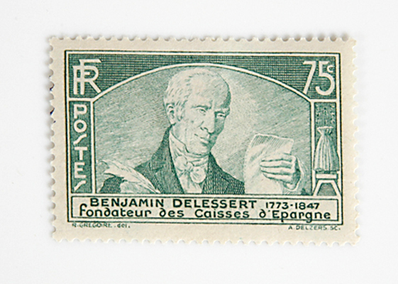 Benjamin Delessert Stamp
