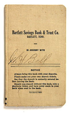 Bartlett Savings Bank and Trust Company Account Book