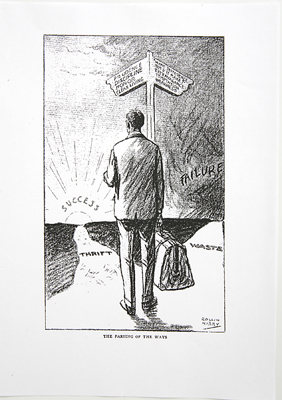 The Parting of the Ways Illustration