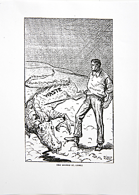 The Modern St. George Illustration