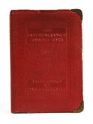 The Life Insurance Savings Bank, Red Leather Book
