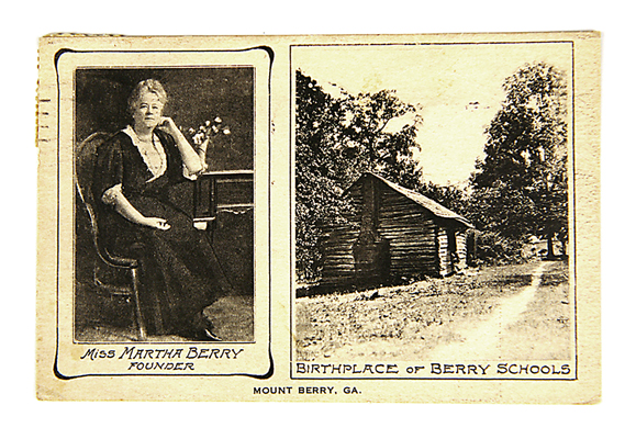 Photo of Miss Martha Berry, Founder and Birthplace of Berry Schools