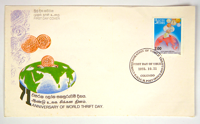 Anniversary of World Thrift Day Postcard