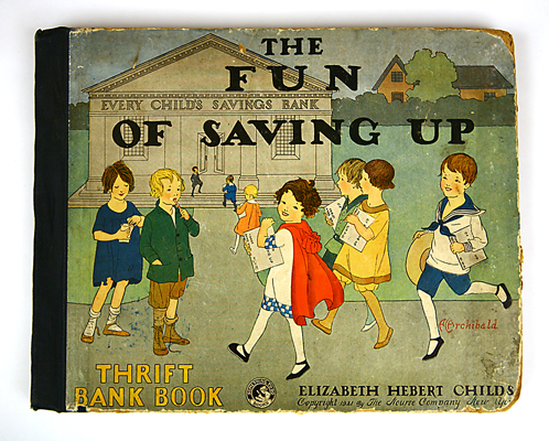 The Fun of Saving Up Thrift Bank Book