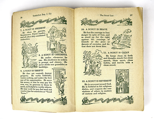 9. A Scout is Thrifty from Boy Scout Handbook