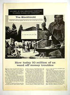 The Blockhouse Credit Union Ad