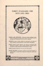 Thrift Leaflet No. 20: Thrift Standards for Boys and Girls