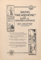 Thrift Leaflet No. 4: Saving Time and Money by Simple Housecleaning