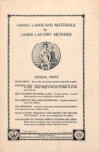 Thrift Leaflet No. 5: Saving Labor and Materials by Easier Laundry Methods