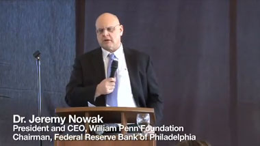 Thrift Week 2012: Keynote Speaker: Dr. Jeremy Nowak