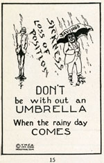 Don't Be Without an Umbrella Illustration 