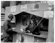 War Savings Stamps Stand Photograph