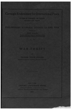 War Thrift