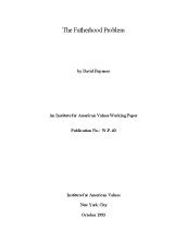 The Fatherhood Problem